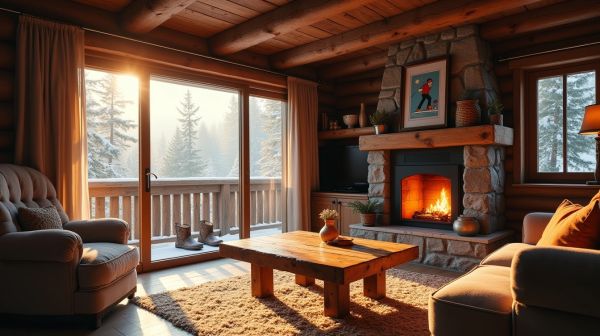 Chalet skis aux pieds : les critères qui soutiennent la valeur du bien