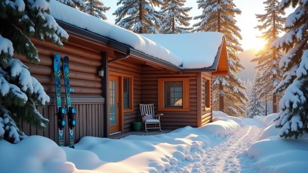 Chalet skis aux pieds : les critères qui soutiennent la valeur du bien